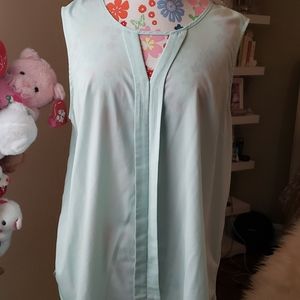 Soft mint green blouse